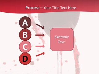 Alcohol Juice Swirl PowerPoint Template