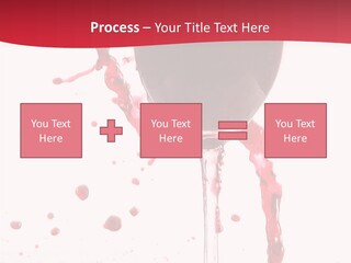 Alcohol Juice Swirl PowerPoint Template