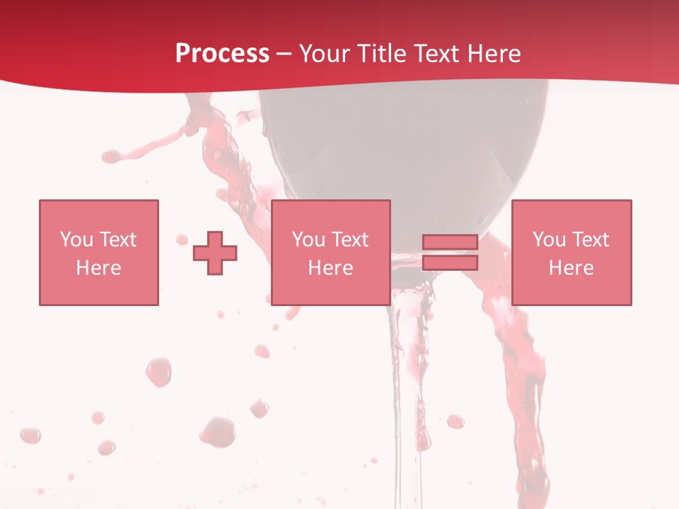 Alcohol Juice Swirl PowerPoint Template