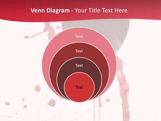 Alcohol Juice Swirl PowerPoint Template