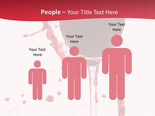 Alcohol Juice Swirl PowerPoint Template