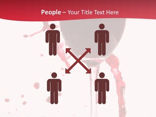 Alcohol Juice Swirl PowerPoint Template