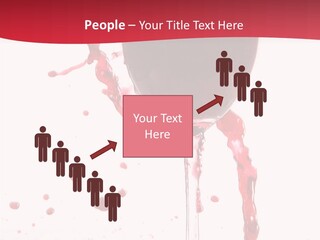 Alcohol Juice Swirl PowerPoint Template