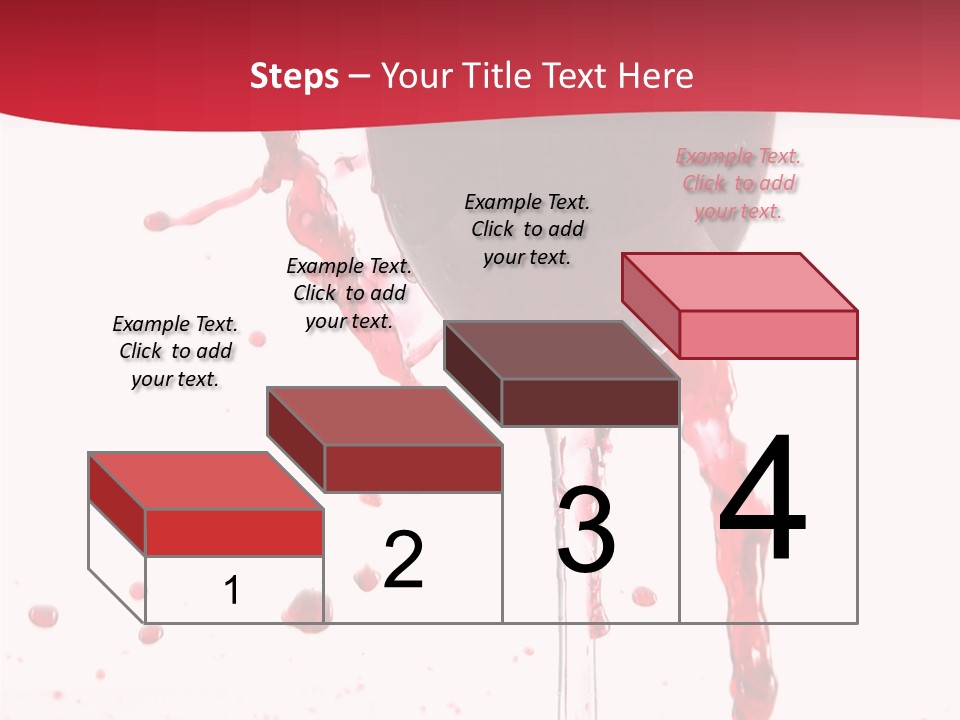 Alcohol Juice Swirl PowerPoint Template