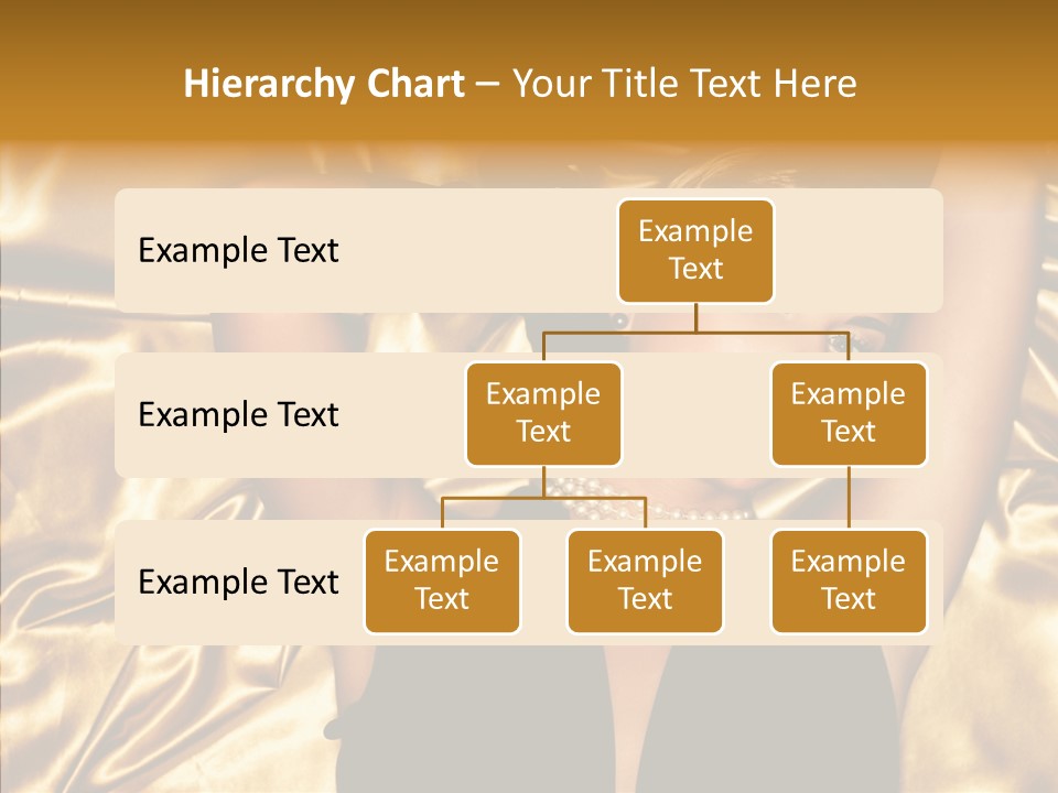 Blond Lady Make Up PowerPoint Template