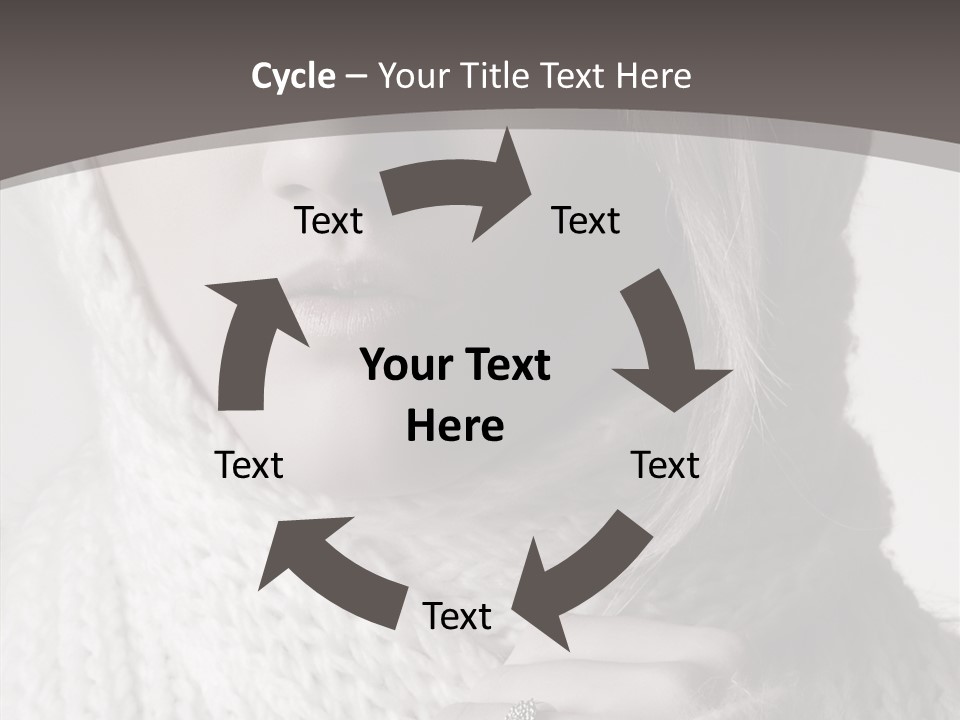 Toned Vertical Confident PowerPoint Template