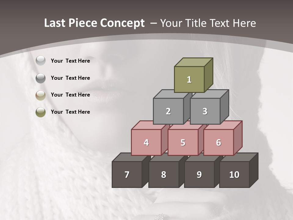 Toned Vertical Confident PowerPoint Template