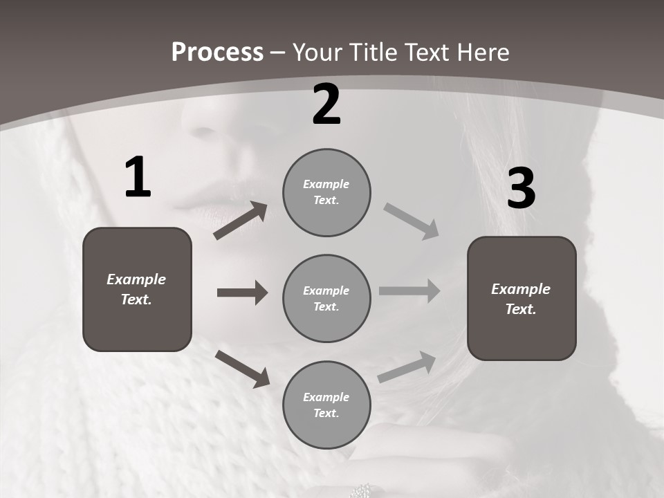 Toned Vertical Confident PowerPoint Template