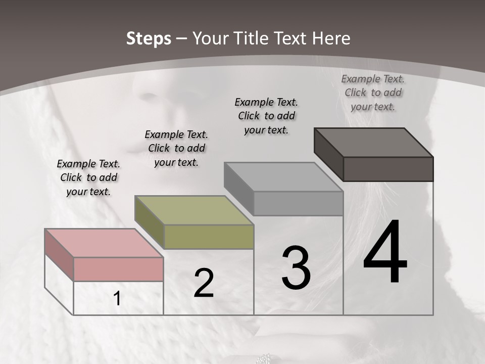 Toned Vertical Confident PowerPoint Template