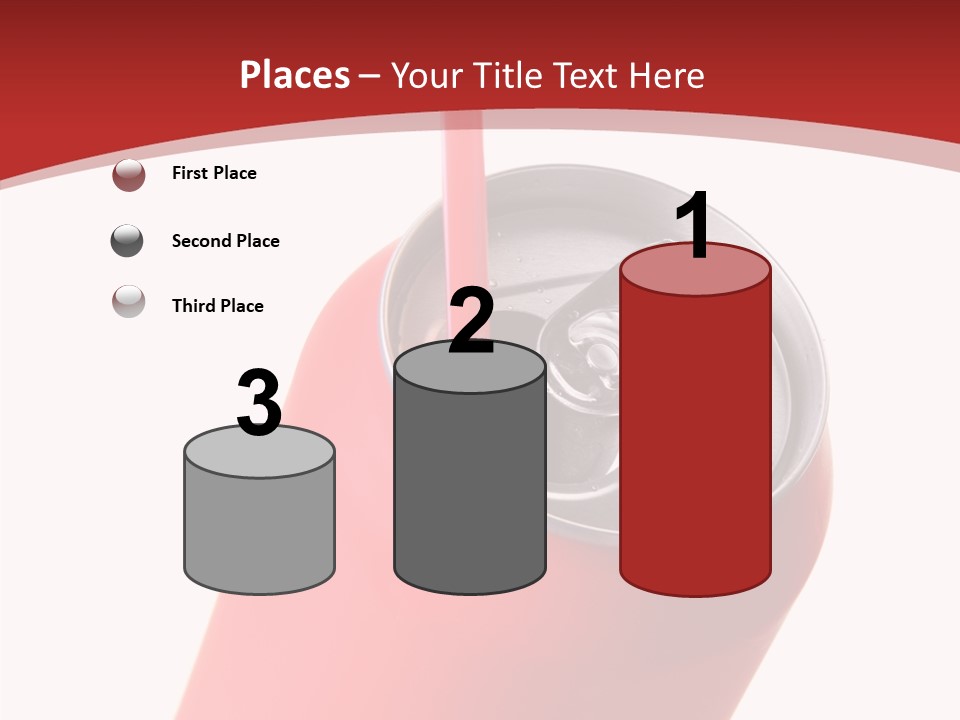 Booze Fizzy Steel PowerPoint Template