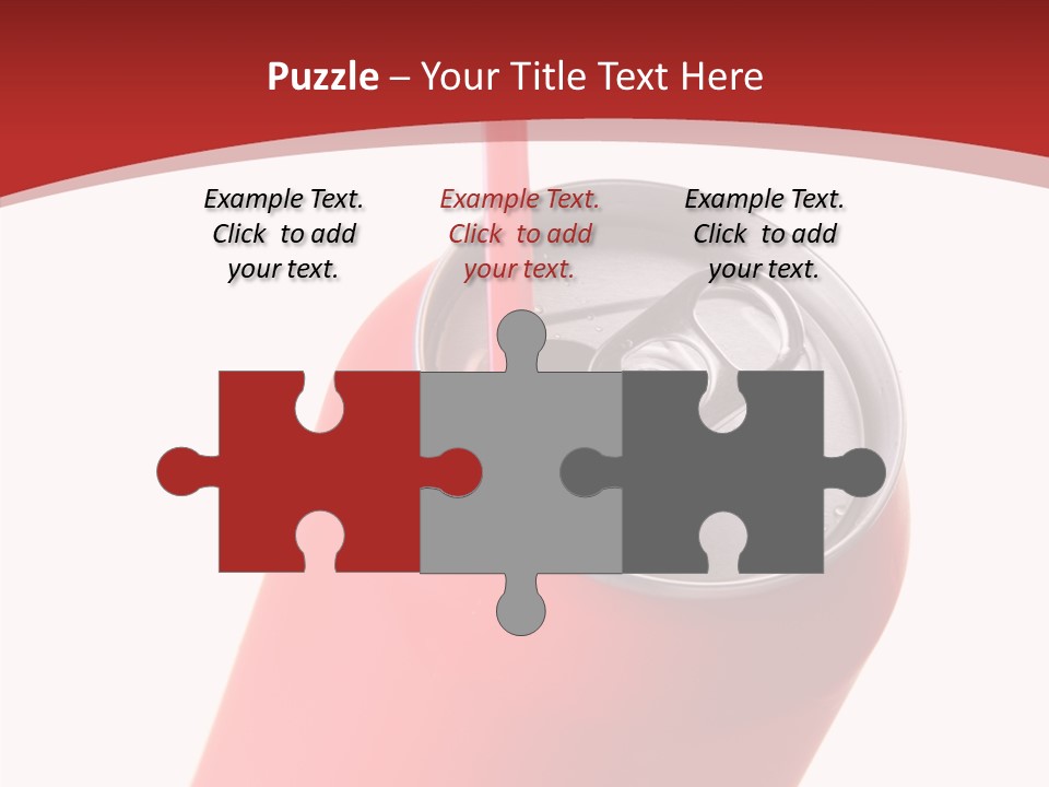 Booze Fizzy Steel PowerPoint Template