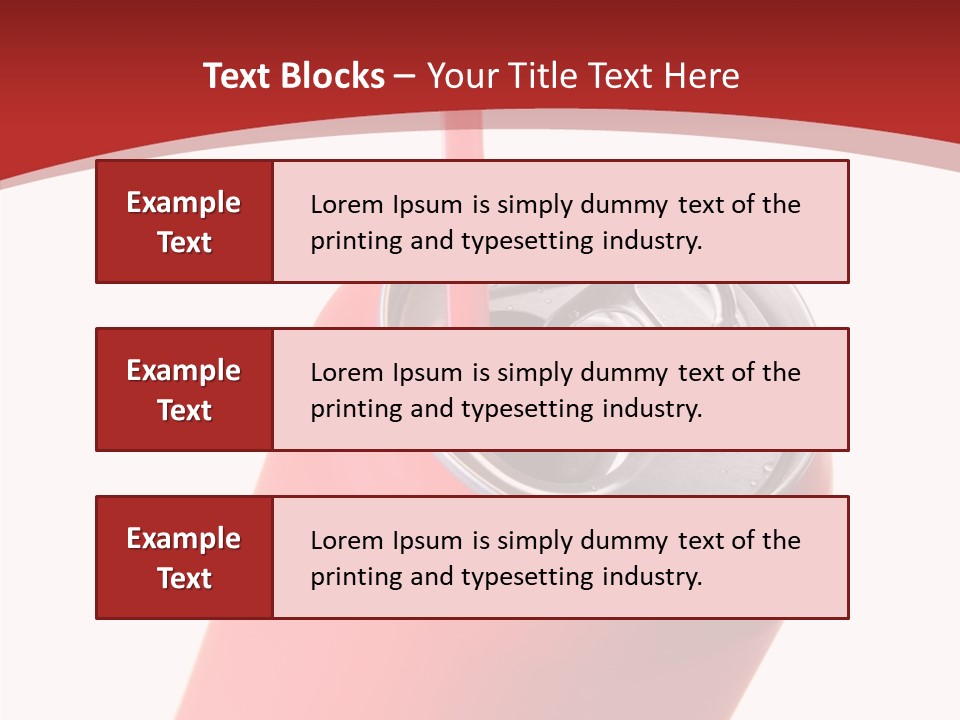 Booze Fizzy Steel PowerPoint Template