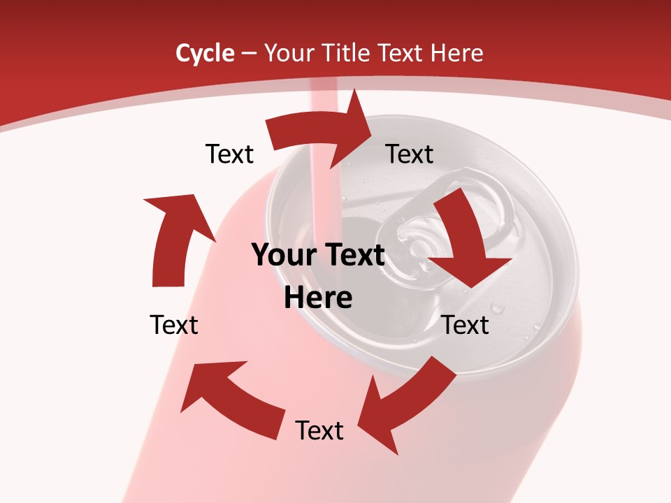 Booze Fizzy Steel PowerPoint Template