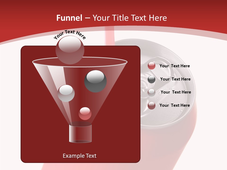 Booze Fizzy Steel PowerPoint Template