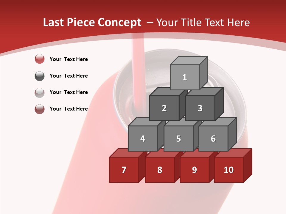 Booze Fizzy Steel PowerPoint Template