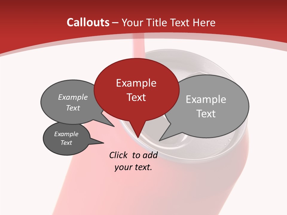 Booze Fizzy Steel PowerPoint Template