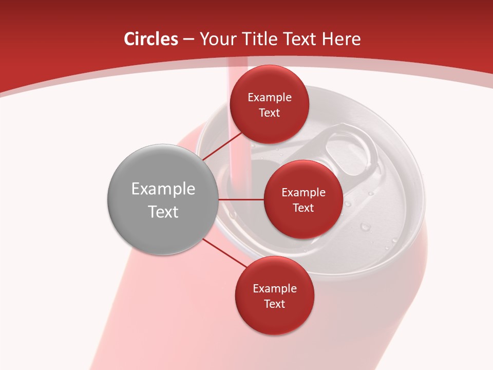 Booze Fizzy Steel PowerPoint Template