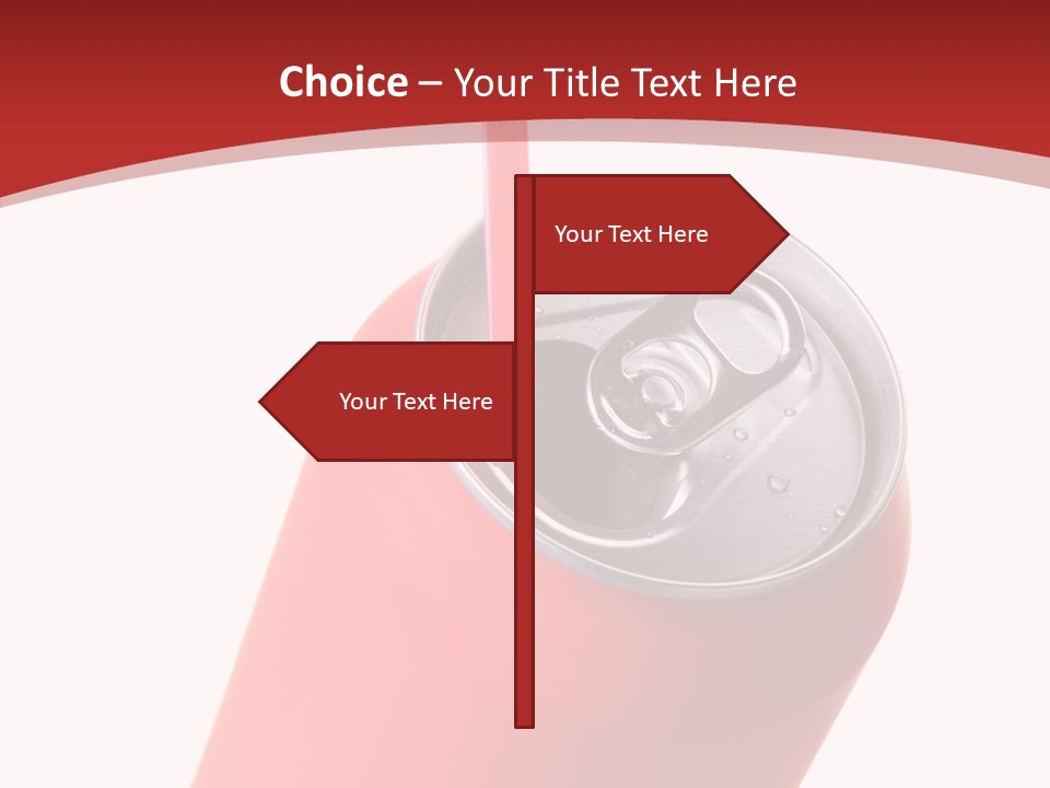 Booze Fizzy Steel PowerPoint Template