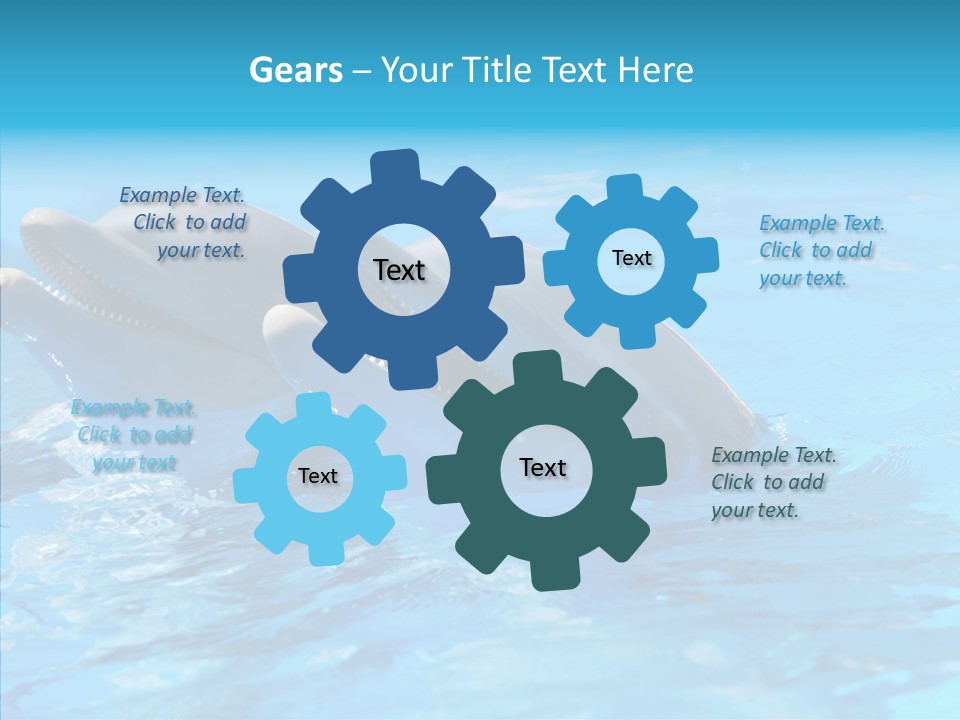 Sonar Porous Jaws PowerPoint Template