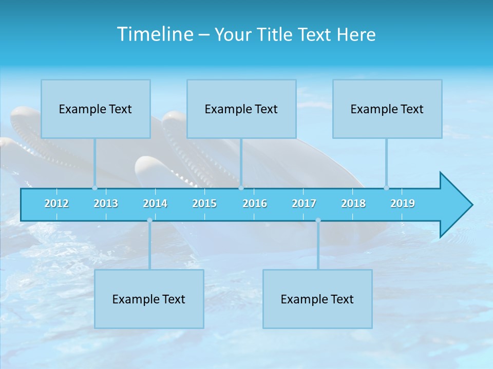 Sonar Porous Jaws PowerPoint Template