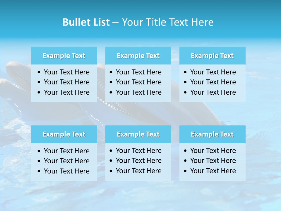 Sonar Porous Jaws PowerPoint Template