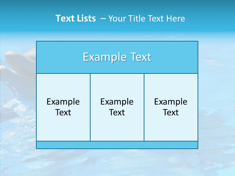 Sonar Porous Jaws PowerPoint Template