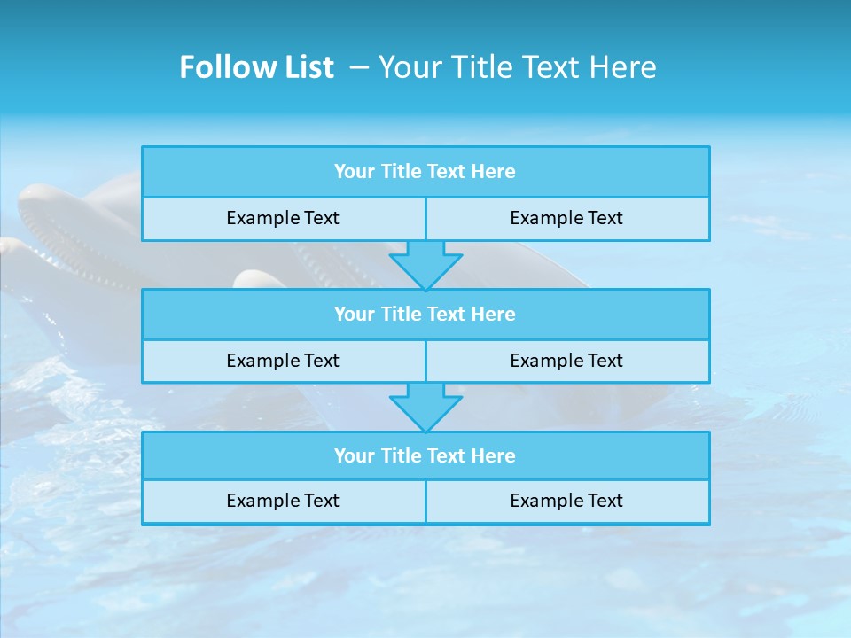 Sonar Porous Jaws PowerPoint Template