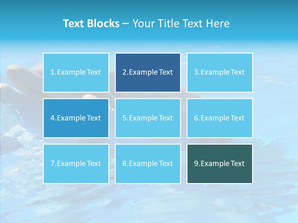 Sonar Porous Jaws PowerPoint Template