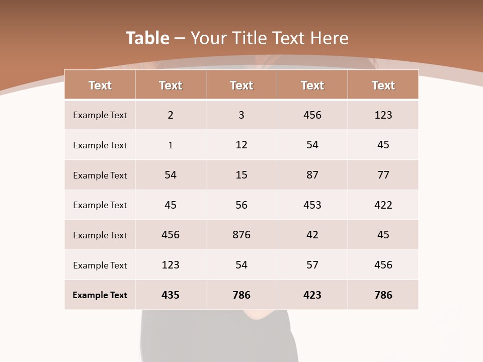 Makeup Danger Police PowerPoint Template