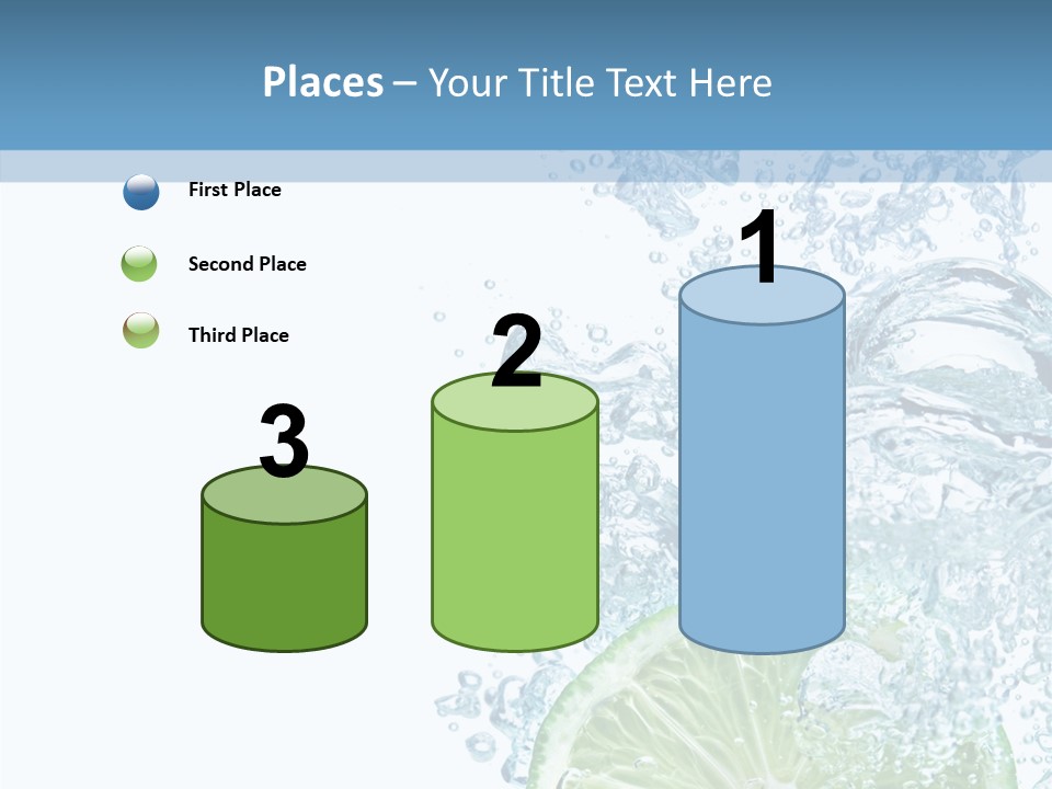Drop Clear Wave PowerPoint Template