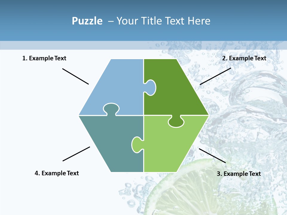 Drop Clear Wave PowerPoint Template