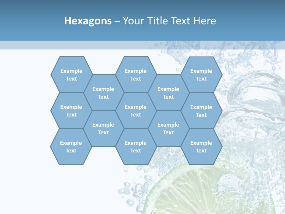 Drop Clear Wave PowerPoint Template