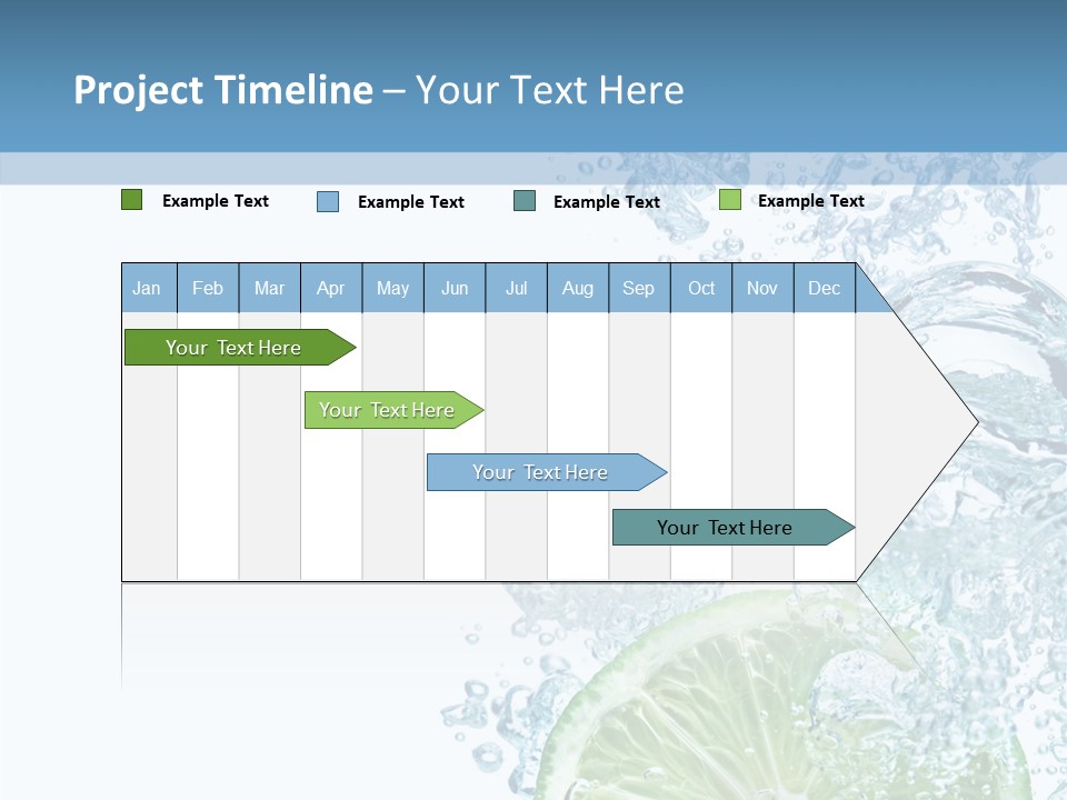 Drop Clear Wave PowerPoint Template