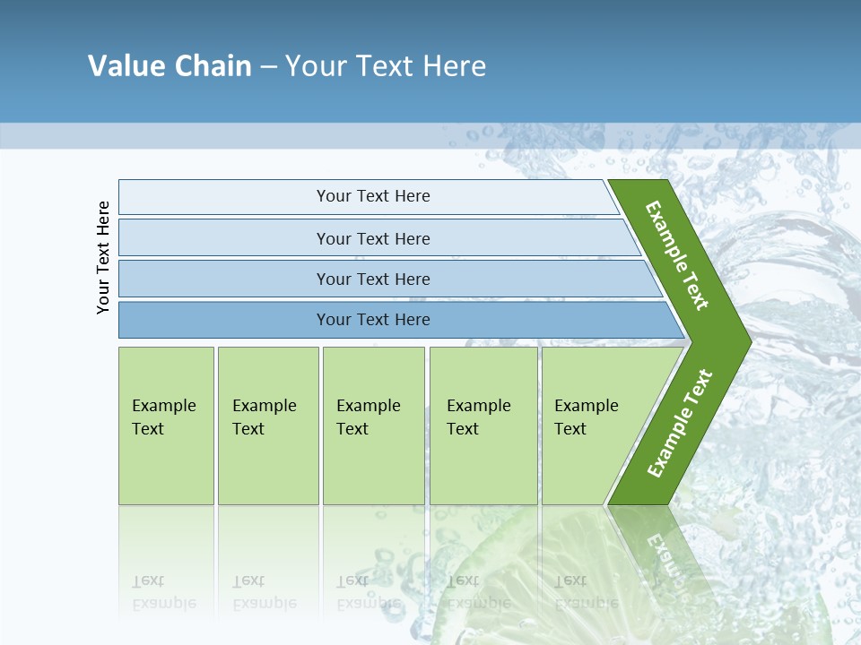 Drop Clear Wave PowerPoint Template