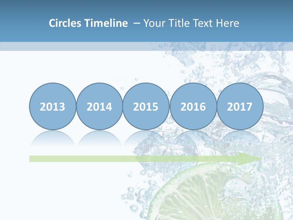 Drop Clear Wave PowerPoint Template