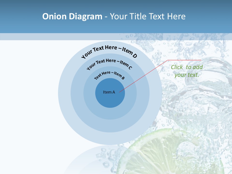 Drop Clear Wave PowerPoint Template