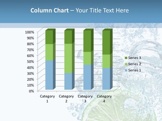 Drop Clear Wave PowerPoint Template