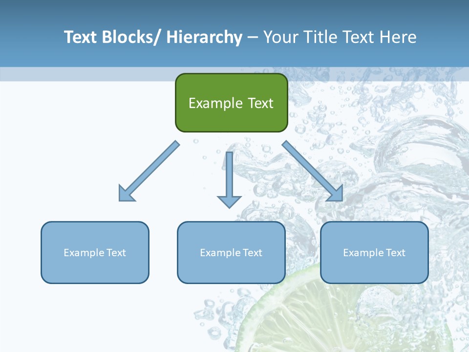 Drop Clear Wave PowerPoint Template
