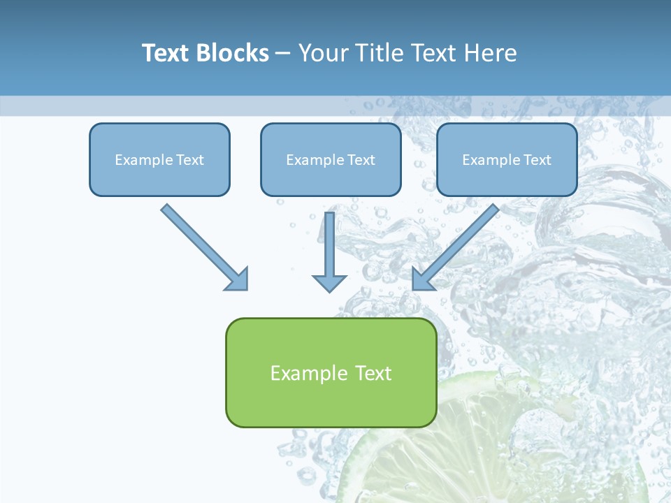 Drop Clear Wave PowerPoint Template