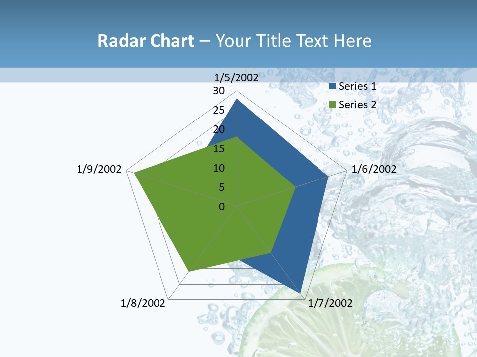 Drop Clear Wave PowerPoint Template