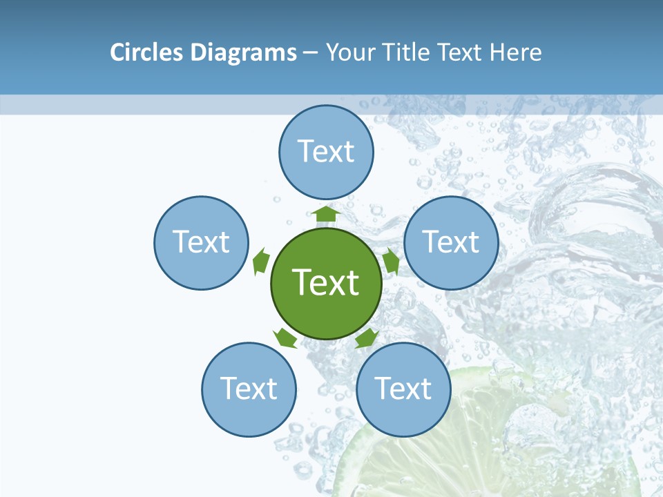 Drop Clear Wave PowerPoint Template