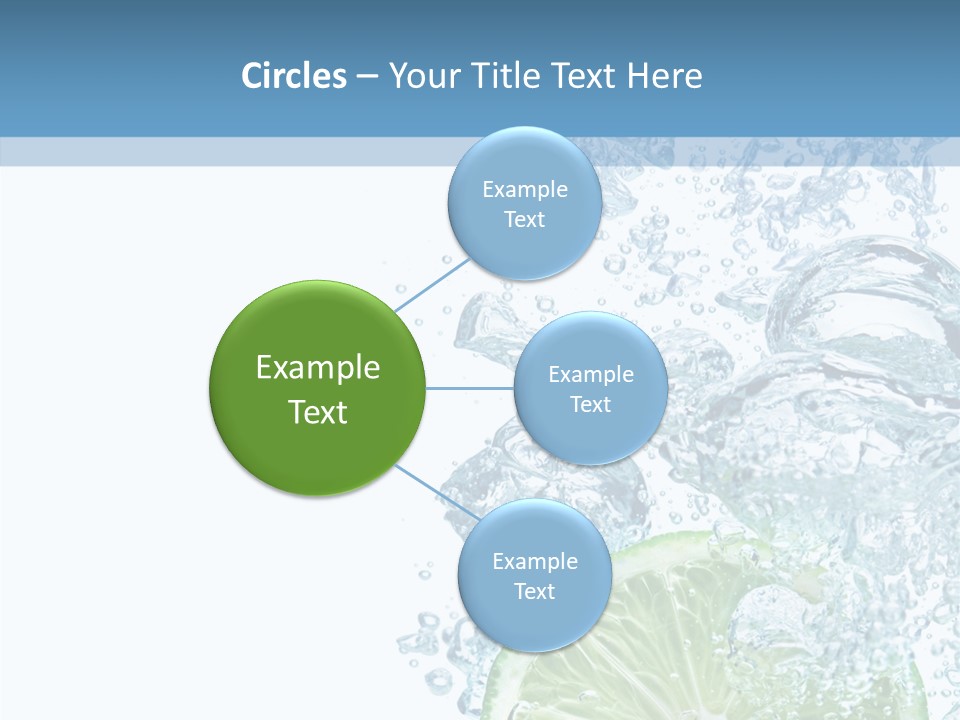 Drop Clear Wave PowerPoint Template