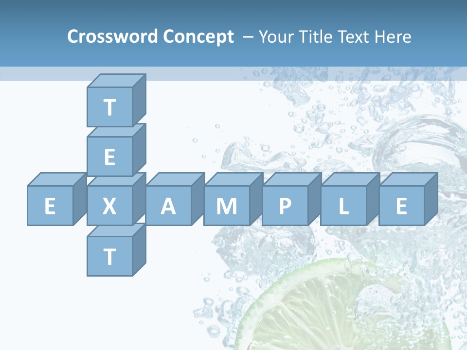 Drop Clear Wave PowerPoint Template