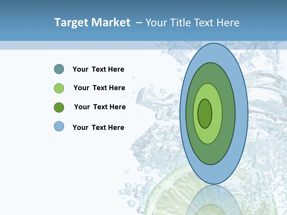 Drop Clear Wave PowerPoint Template