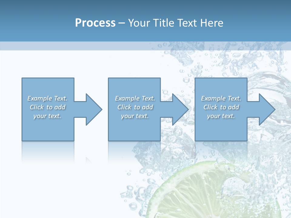 Drop Clear Wave PowerPoint Template