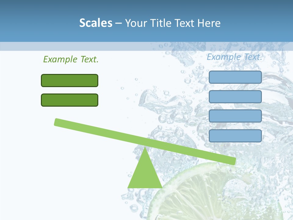 Drop Clear Wave PowerPoint Template