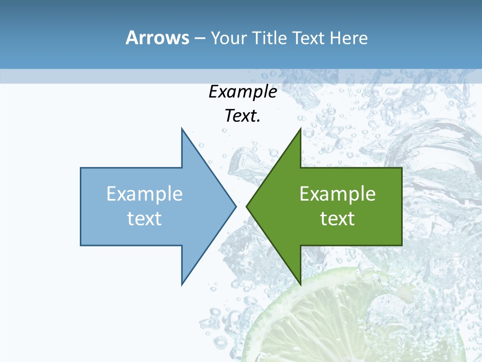Drop Clear Wave PowerPoint Template