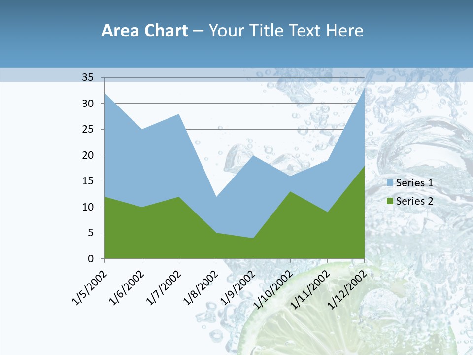 Drop Clear Wave PowerPoint Template