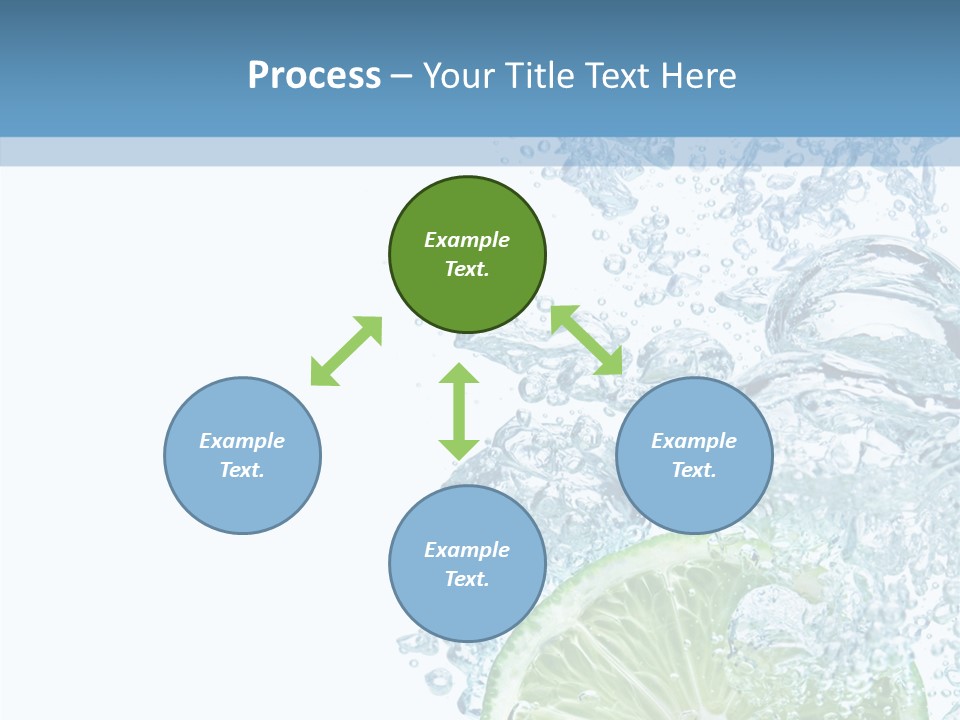 Drop Clear Wave PowerPoint Template