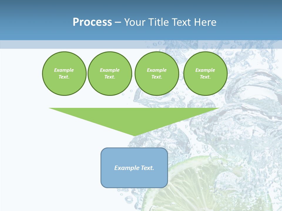 Drop Clear Wave PowerPoint Template